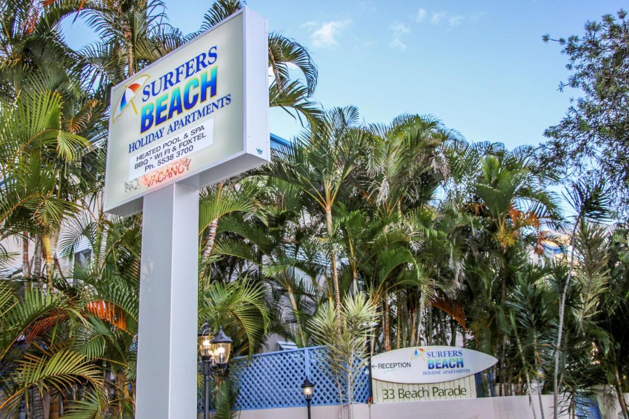 Surfers Beach Holiday Apartments Gold Coast Dış mekan fotoğraf